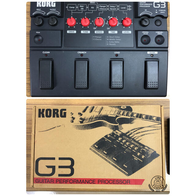 KORG(コルグ)のKORG ギターマルチエフェクター　送料込み 楽器のギター(エフェクター)の商品写真