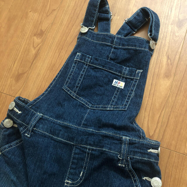 Right-on(ライトオン)のデニム　サロペット キッズ/ベビー/マタニティのキッズ服女の子用(90cm~)(その他)の商品写真