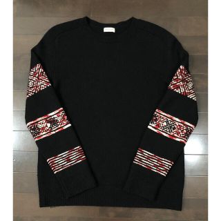 DRIES VAN NOTEN - DRIES VAN NOTEN 15aw ミャオ族 ニットセーターの