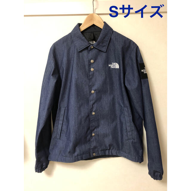 THE NORTH FACE(ザノースフェイス)のノースフェイス デニム コーチジャケット S メンズのジャケット/アウター(Gジャン/デニムジャケット)の商品写真