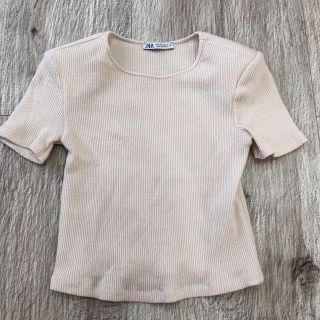 ザラ(ZARA)のZARA トップス　肩パッド入り(Tシャツ(半袖/袖なし))