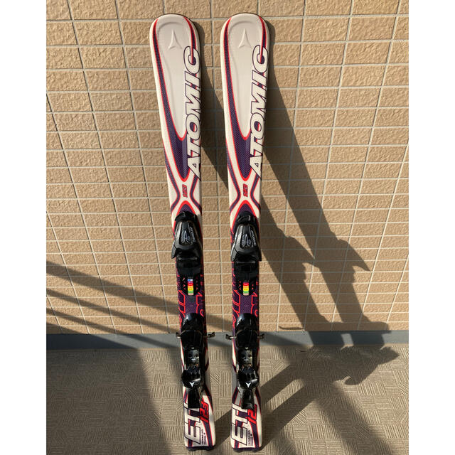 Atomic ETL 123 ski、アトミックスキー板　バインディング付き