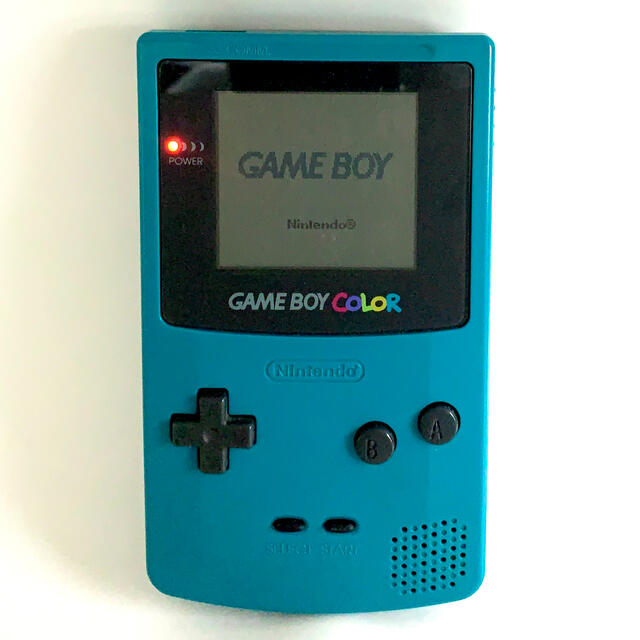 GAMEBOYCOLOR【美品】ゲームボーイカラー　ブルー　【取扱説明書付】