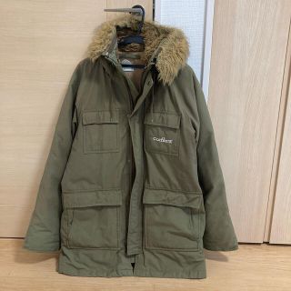 カーハート(carhartt)のカーハート　ミリタリーダウンジャケット　カーキ　M サイズ(ダウンジャケット)