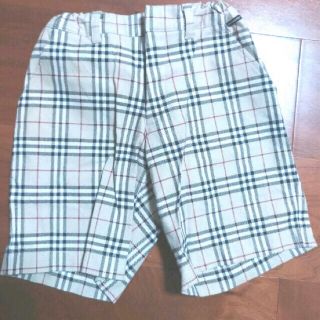 バーバリー(BURBERRY)の【専用】キッズ　バーバリーチェックパンツ　110サイズ(ドレス/フォーマル)