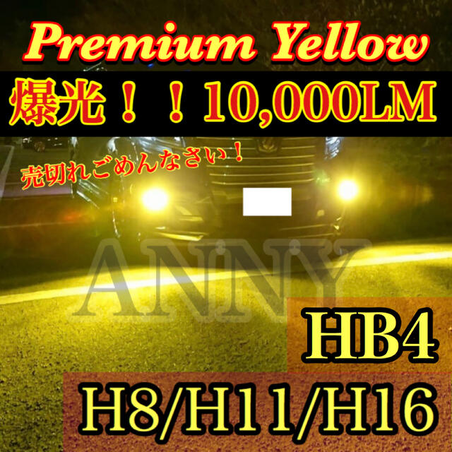 LED H11 H16 H8 HB4フォグ 3000k 10000lm 黄色 | zhpk.kz
