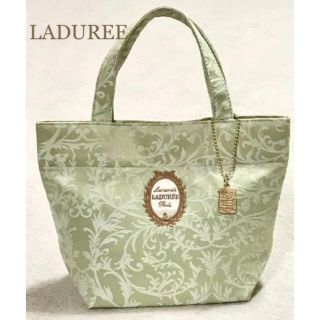 ラデュレ(LADUREE)の未使用♢﻿ラデュレ LADUREE♢﻿アラベスク柄 チャーム付 ミニトートバッグ(トートバッグ)