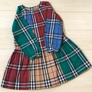 バーバリー(BURBERRY)の美品 BURBERRY CHILDREN バーバリー ワンピース ８Y 135㎝(ワンピース)