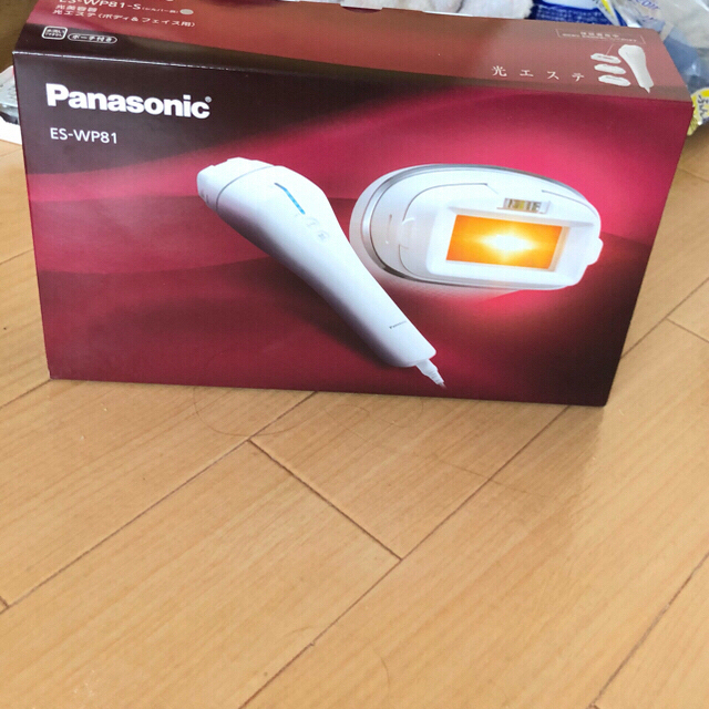 Panasonic(パナソニック)の光エステ ES-WP81 スマホ/家電/カメラの美容/健康(ボディケア/エステ)の商品写真