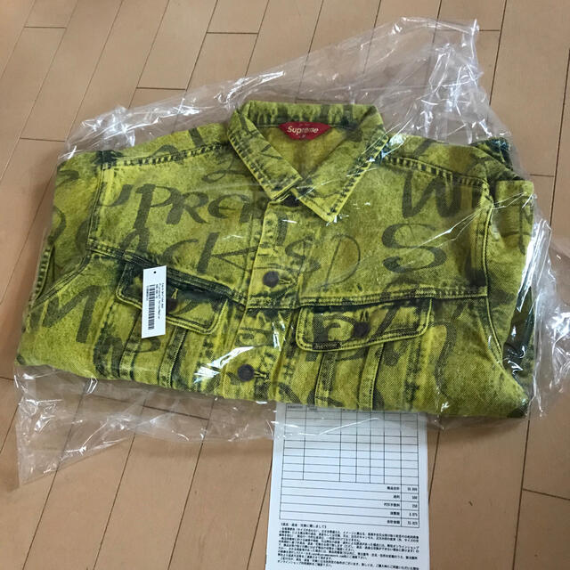 Supreme(シュプリーム)のsupreme black ark denim trucker jacket M メンズのジャケット/アウター(Gジャン/デニムジャケット)の商品写真
