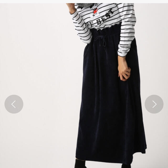AZUL by moussy(アズールバイマウジー)のロングスカート  新品未使用タグ付き レディースのスカート(ロングスカート)の商品写真