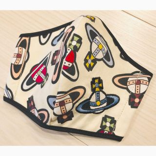 ヴィヴィアンウエストウッド(Vivienne Westwood)のvivienne黒縁☆立体インナーマスク小(その他)