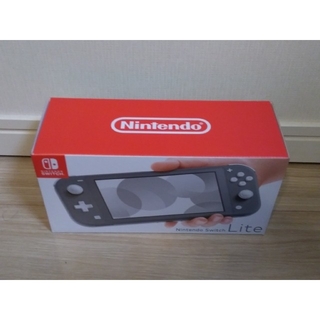 ニンテンドースイッチ(Nintendo Switch)の送料無料　新品未開封　Nintendo Switch Lite グレー(携帯用ゲーム機本体)