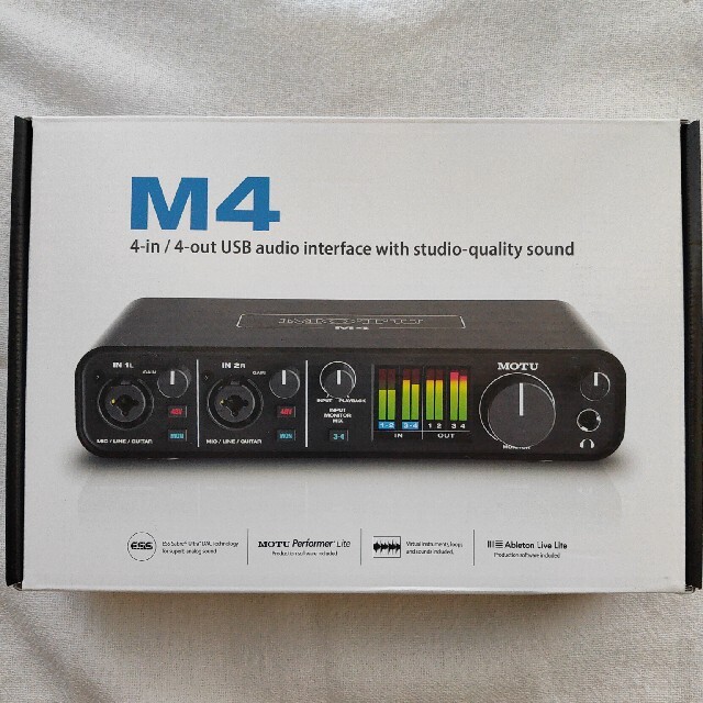 【未使用新品】MOTU M4 オーディオインターフェイス