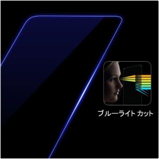 ブルーライトカット強化ガラスフィルム iPad mini/mini2/mini3(iPadケース)