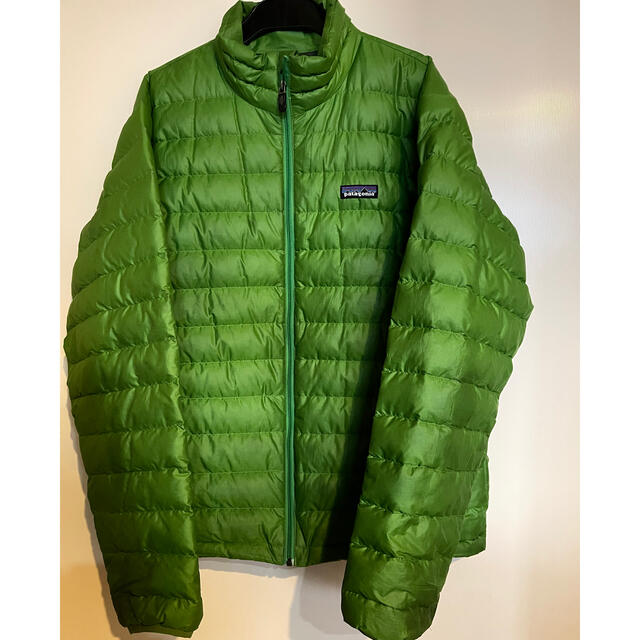 patagonia(パタゴニア)のPatagonia ダウンセーター　グリーン　S  メンズのジャケット/アウター(ダウンジャケット)の商品写真