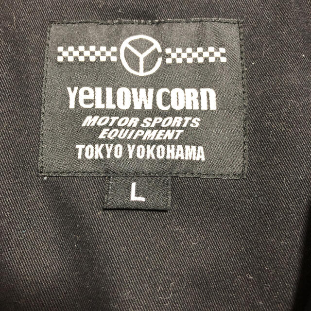YeLLOW CORN ライダースジャケット　Lサイズ
