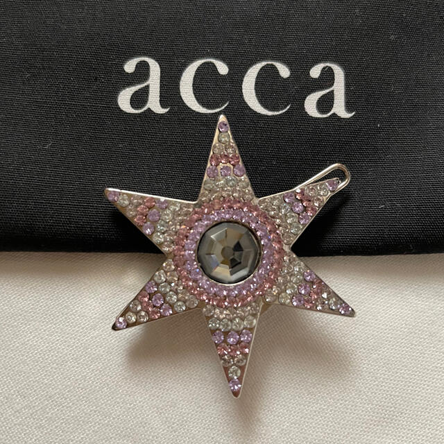 acca アッカ ハッピーホリデーズ スターピン ヘアアクセサリー acca アッカ ハッピーホリデーズ スターピン ヘアアクセサリー