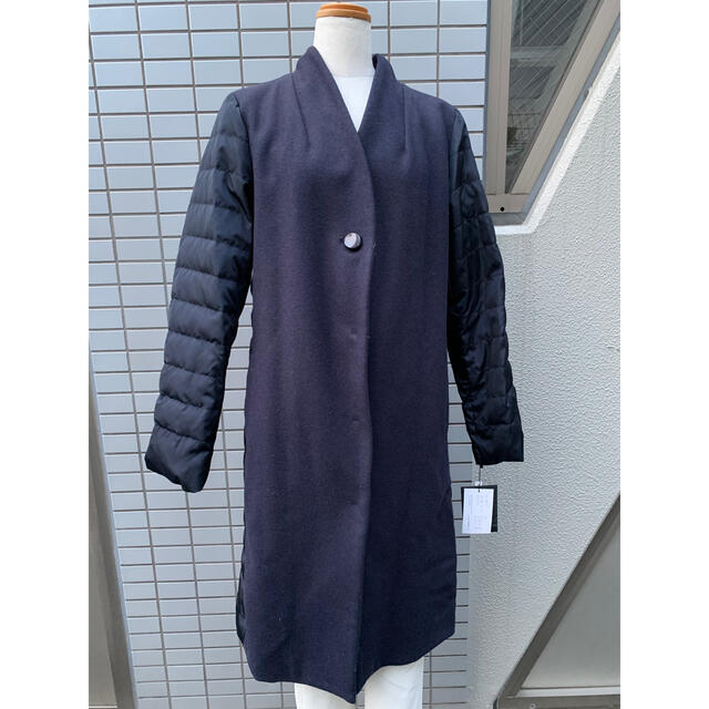リボン88????】ダウンとウールが持ち合わせたお洒落なコート ...