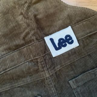 リー(Lee)のLeeコーディュロイオーバーオール(パンツ/スパッツ)