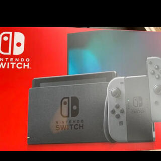 ニンテンドースイッチ(Nintendo Switch)の任天堂スイッチ本体   グレー   新品、未開封品  12月購入  印なし(家庭用ゲーム機本体)