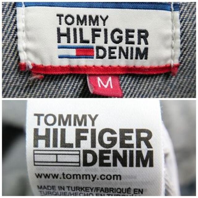 TOMMY HILFIGER(トミーヒルフィガー)のトミーヒルフィガー デニム ジャケット Gジャン トミーフラッグ メンズのジャケット/アウター(Gジャン/デニムジャケット)の商品写真