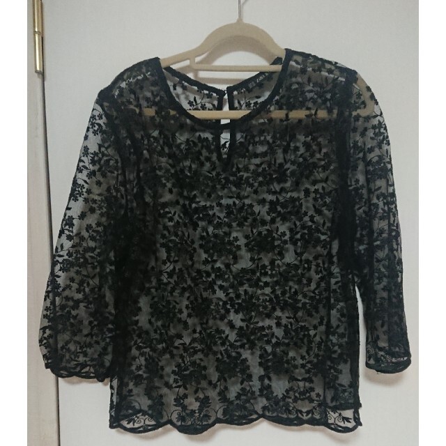 ZARA(ザラ)のZARA シースルートップス レディースのトップス(カットソー(長袖/七分))の商品写真