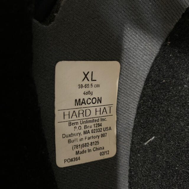 bern Macon HARDHAT のXL スポーツ/アウトドアのスポーツ/アウトドア その他(その他)の商品写真