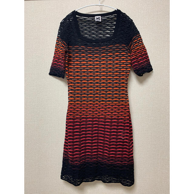 MISSONI(ミッソーニ)のM MISSONI★ワンピース★ほぼ未使用★サイズ42 レディースのワンピース(ひざ丈ワンピース)の商品写真