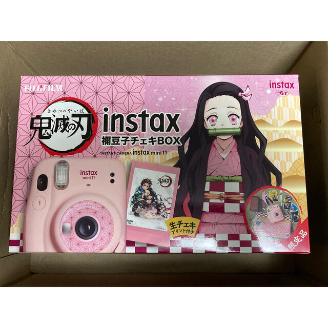 富士フィルム 鬼滅の刃 禰豆子チェキBOX  instax mini