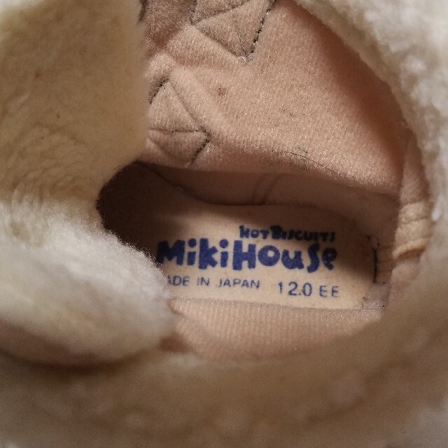 【MIKI HOUSE】ミキハウススノーブーツ 12㎝ キッズ/ベビー/マタニティのベビー靴/シューズ(~14cm)(ブーツ)の商品写真