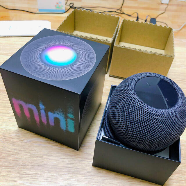 【未使用】HomePod mini Apple スペースグレイ