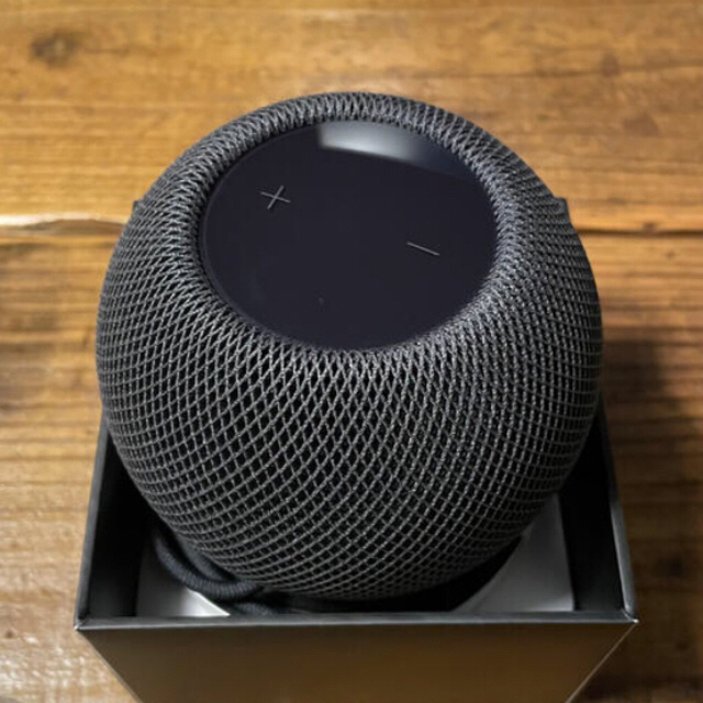 Apple(アップル)の【未使用】HomePod mini Apple スペースグレイ スマホ/家電/カメラのオーディオ機器(スピーカー)の商品写真