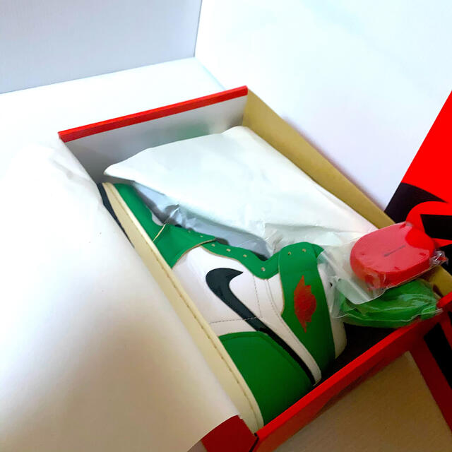 【確実正規品】Snkrs Nike Air Jordan 1 ラッキーグリーン 2