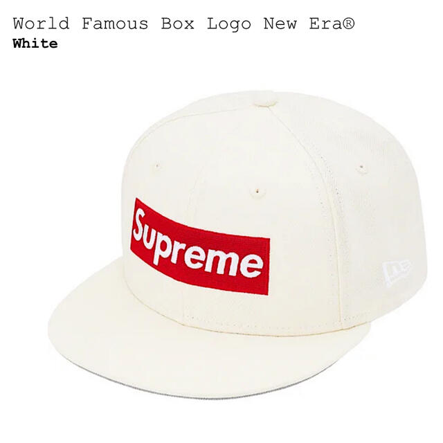 Supreme(シュプリーム)のSupreme World Famous Box Logo New Era® メンズの帽子(キャップ)の商品写真