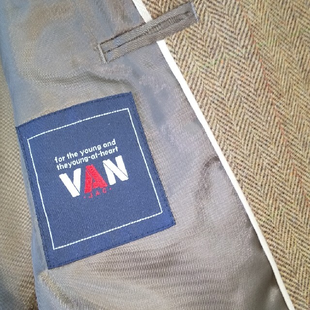 VAN Jacket(ヴァンヂャケット)の［値引き］VAN jac  ヘリンボンブレザー M メンズのジャケット/アウター(テーラードジャケット)の商品写真