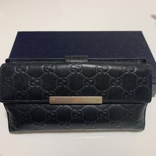 グッチ(Gucci)のGUCCI シマ 長財布 メンズ/レディース(長財布)