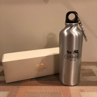 コーチ(COACH)の【非売品】COACH アルミ水筒/ボトル/タンブラー(タンブラー)