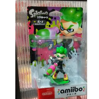 ニンテンドウ(任天堂)のamiibo ボイ(ネオングリーン)スプラトゥーン新品未開封★送料込み(ゲームキャラクター)