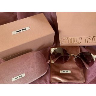 miumiu - 《 正規品 》miumiu ｻﾝｸﾞﾗｽ の通販 by re.❤︎ shop｜ミュウ