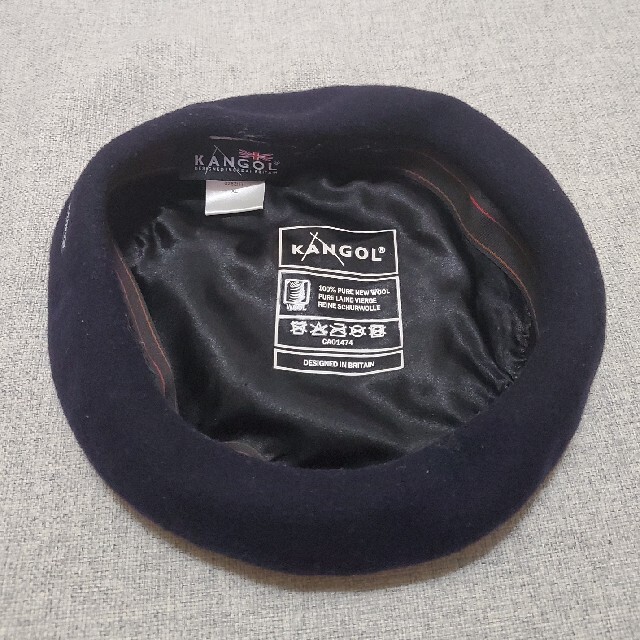 KANGOL(カンゴール)のKANGOL(カンゴール) ベレー帽 XLサイズ ネイビー メンズの帽子(ハンチング/ベレー帽)の商品写真