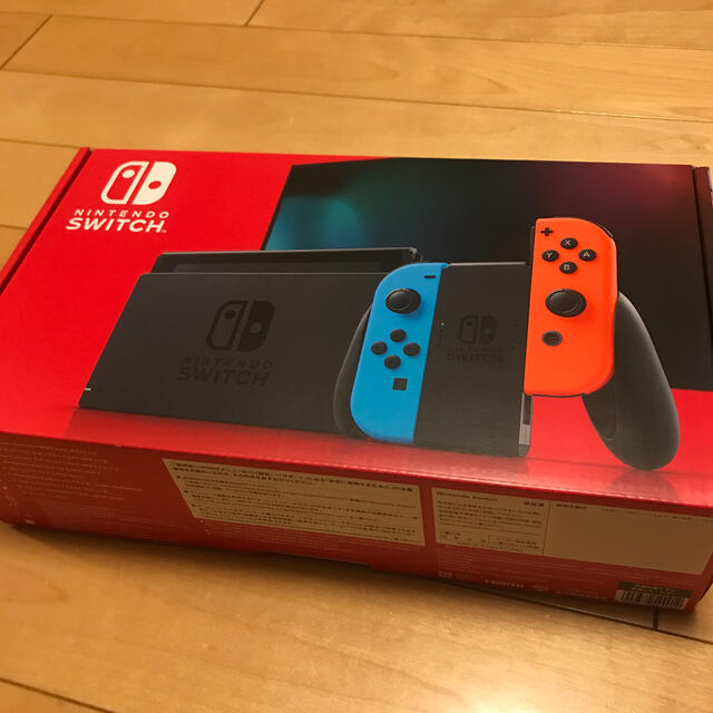 【新型】Nintendo Switch ネオンブルー/ネオンレッド 本体 新品家庭用ゲーム機本体