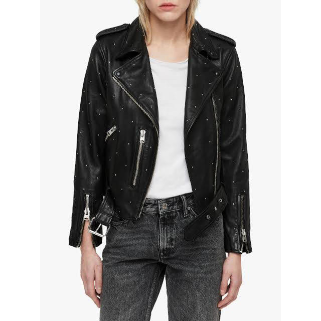 All Saints   STUDDED BALFERN BIKER   スタッズライダースジャケット