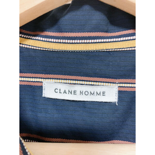 【CLANE HOMME】ストライププルオーバーシャツ メンズのトップス(シャツ)の商品写真