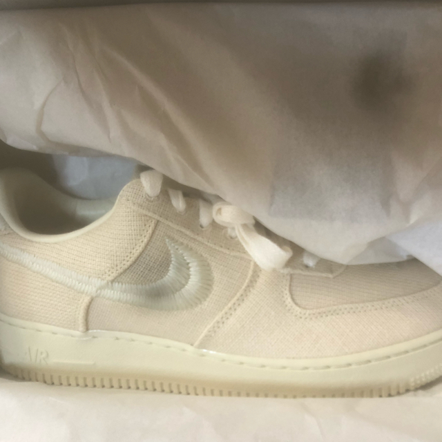 STUSSY NIKE AIR FORCE 1 LOW FOSSIL STONE 2