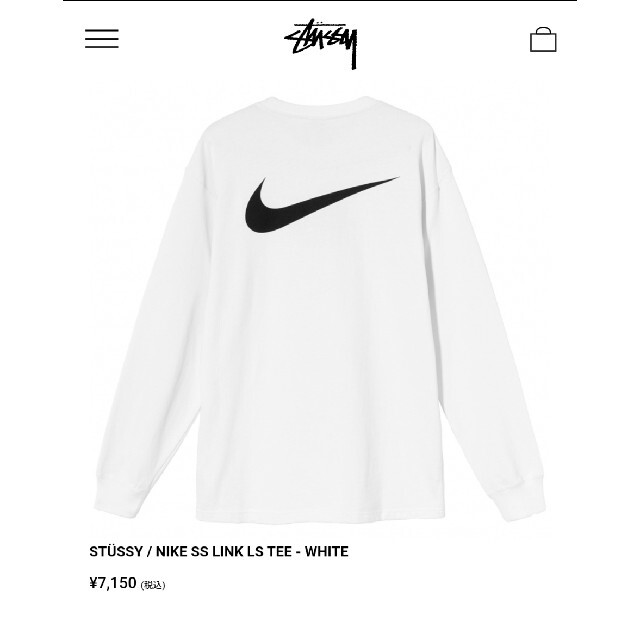 stussy×nike　アパレル　ロンT　Lサイズ 1