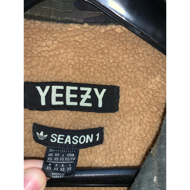 yeezy  season1 adidas イージーシーズン1 カモコート　ボア