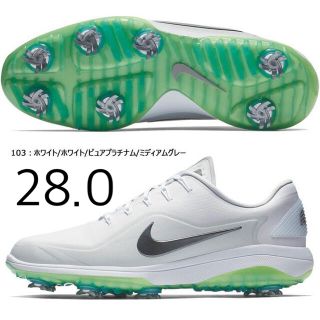 ナイキ(NIKE)のNike React Vapor 2 Golf Shoes White 28.0(シューズ)