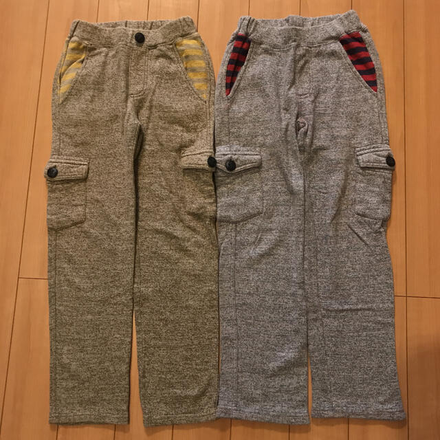 GLOBAL WORK(グローバルワーク)のGLOBAL WORK パンツ 2枚set XL(120~130cm) キッズ/ベビー/マタニティのキッズ服男の子用(90cm~)(パンツ/スパッツ)の商品写真