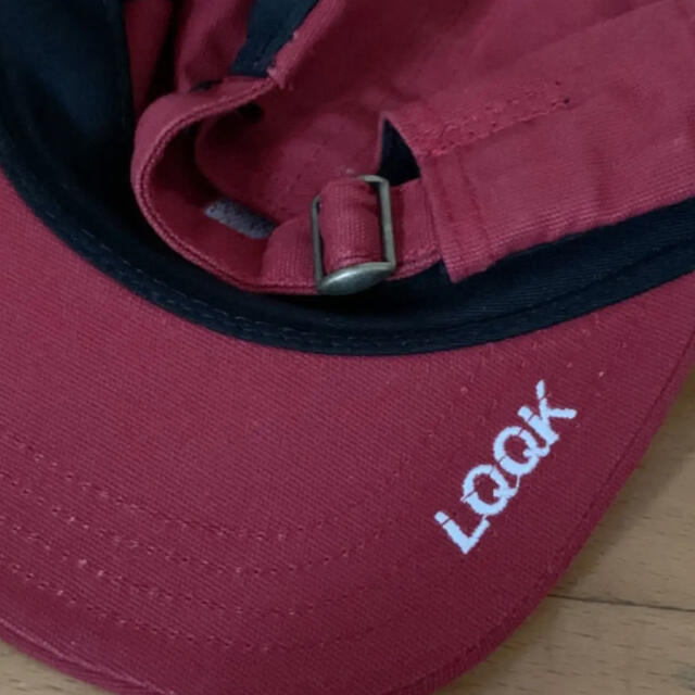 LQQK studio cap burgundy キャップ バーガンディ